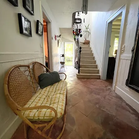 Large Character House With Pool From 1850 Holiday home Floudes