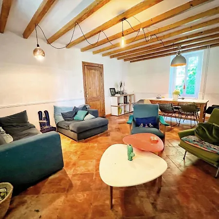 Large Character House With Pool From 1850 * Floudes