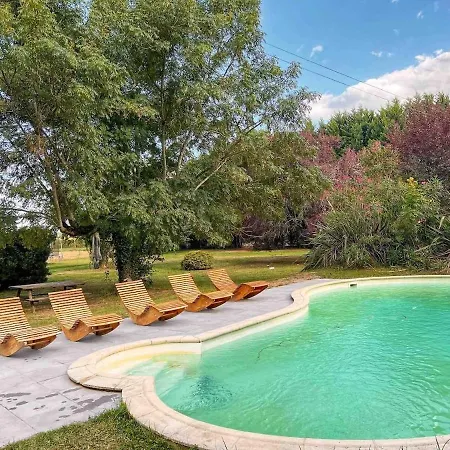 Large Character House With Pool From 1850 Floudes
