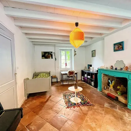 Large Character House With Pool From 1850 Holiday home Floudes