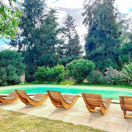 Large Character House With Pool From 1850 Floudes
